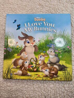 Disney I Love You My Bunnies Laura Driscoll Hardcover Childrens Picture Book